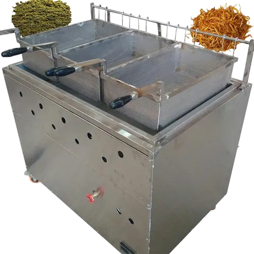 ماكينة قلي البصل ذات 3 أحواض- ماكينات التعبئة والتغليف - منتجات ايرانية