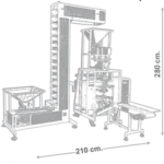 ماكينة تعبئة وتغليف حبيبات وبقوليات - ماكينة تعبئة وتغليف ايرانية